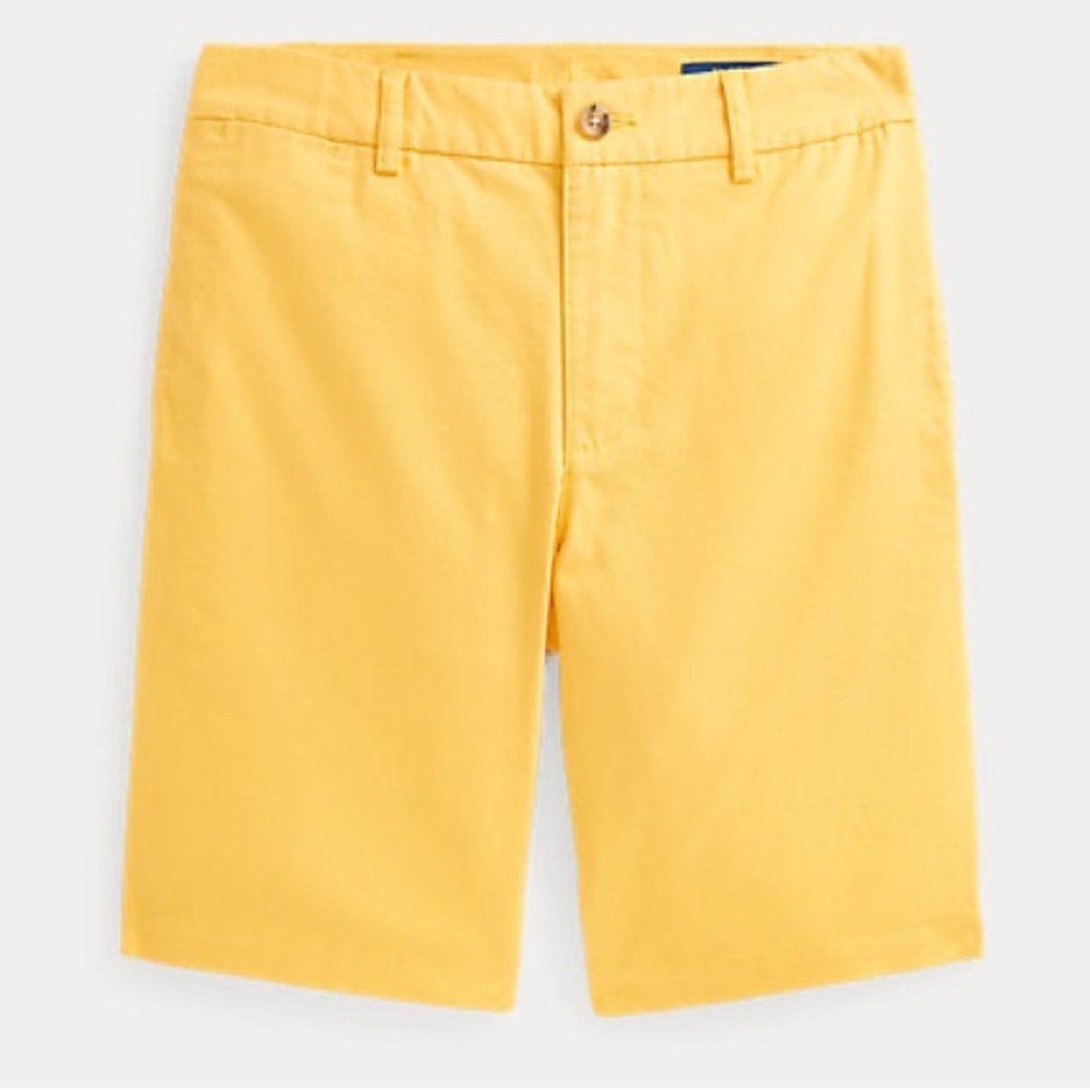 Straight Fit Flex Abrasion Twill Short YELLOW SIZE 16 - Picture 4 of 9